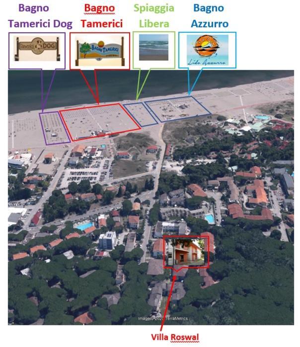 Villa Roswal Rosolina Mare Exteriér fotografie